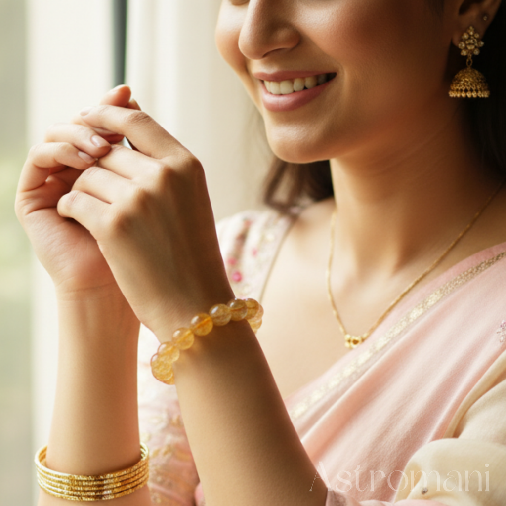 Citrine Bracelet Premium