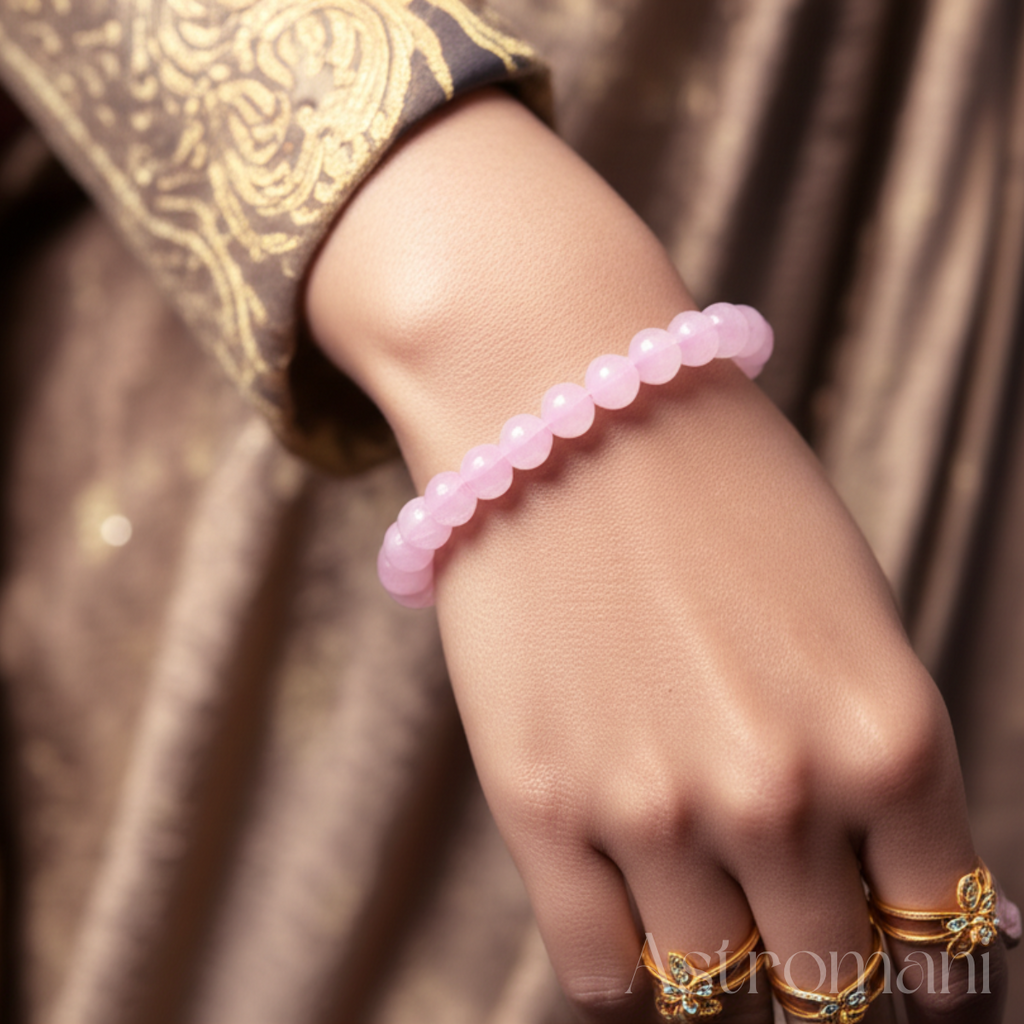 Rose Quartz Bracelet Premium