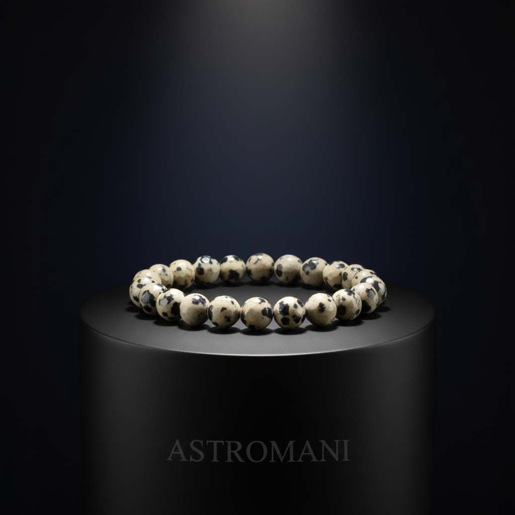Dalmatian Jasper Bracelet Premium
