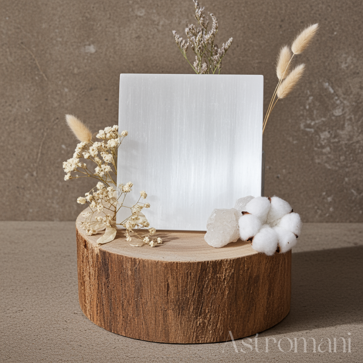 Selenite Plate Original Premium