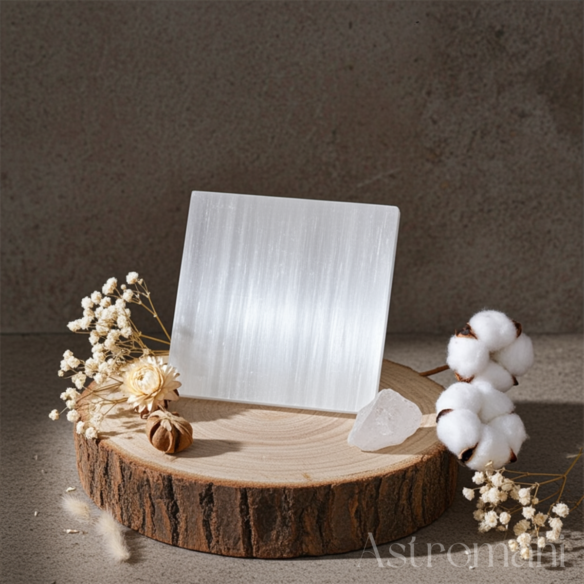 Selenite Plate Original Premium