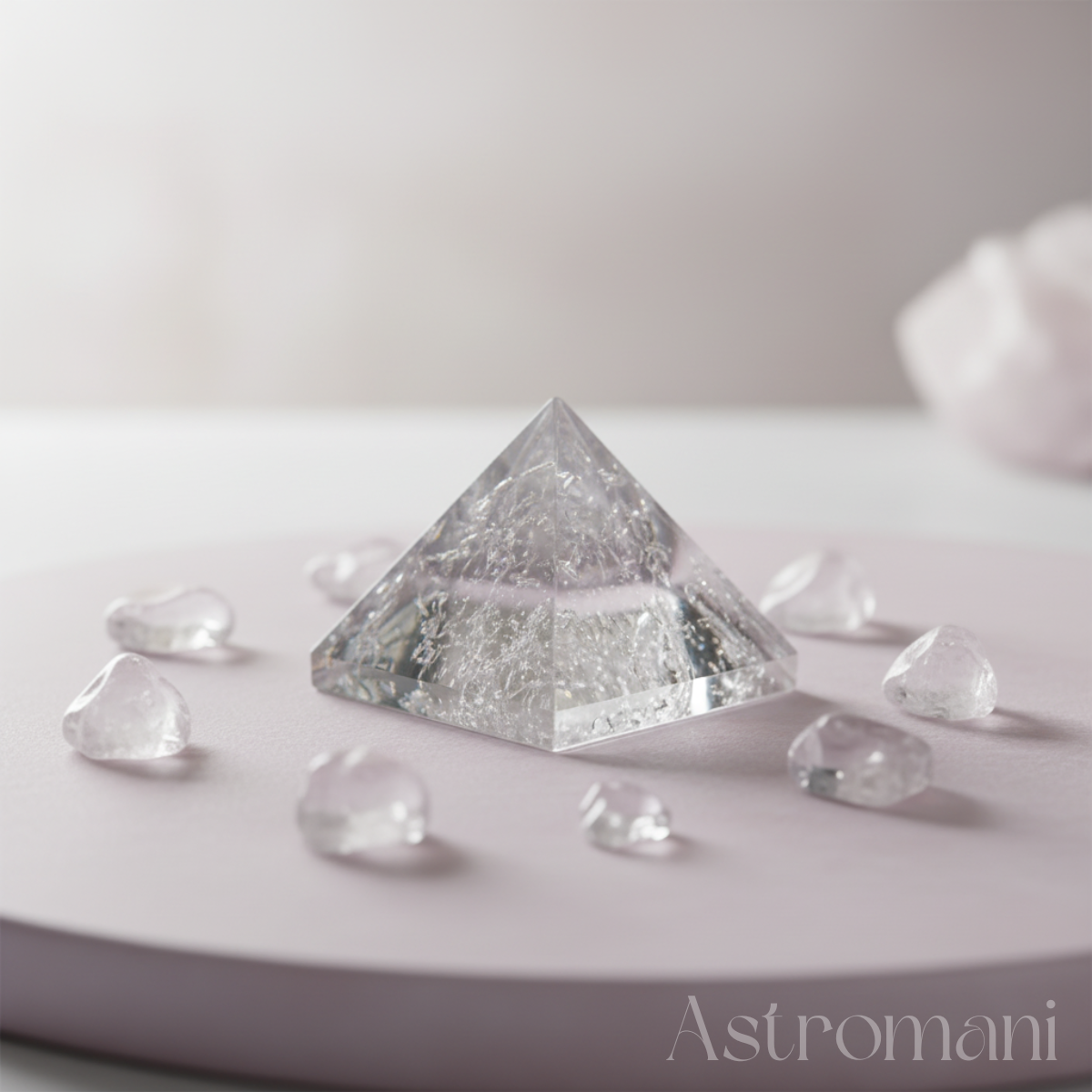 Sphatik Pyramid Premium