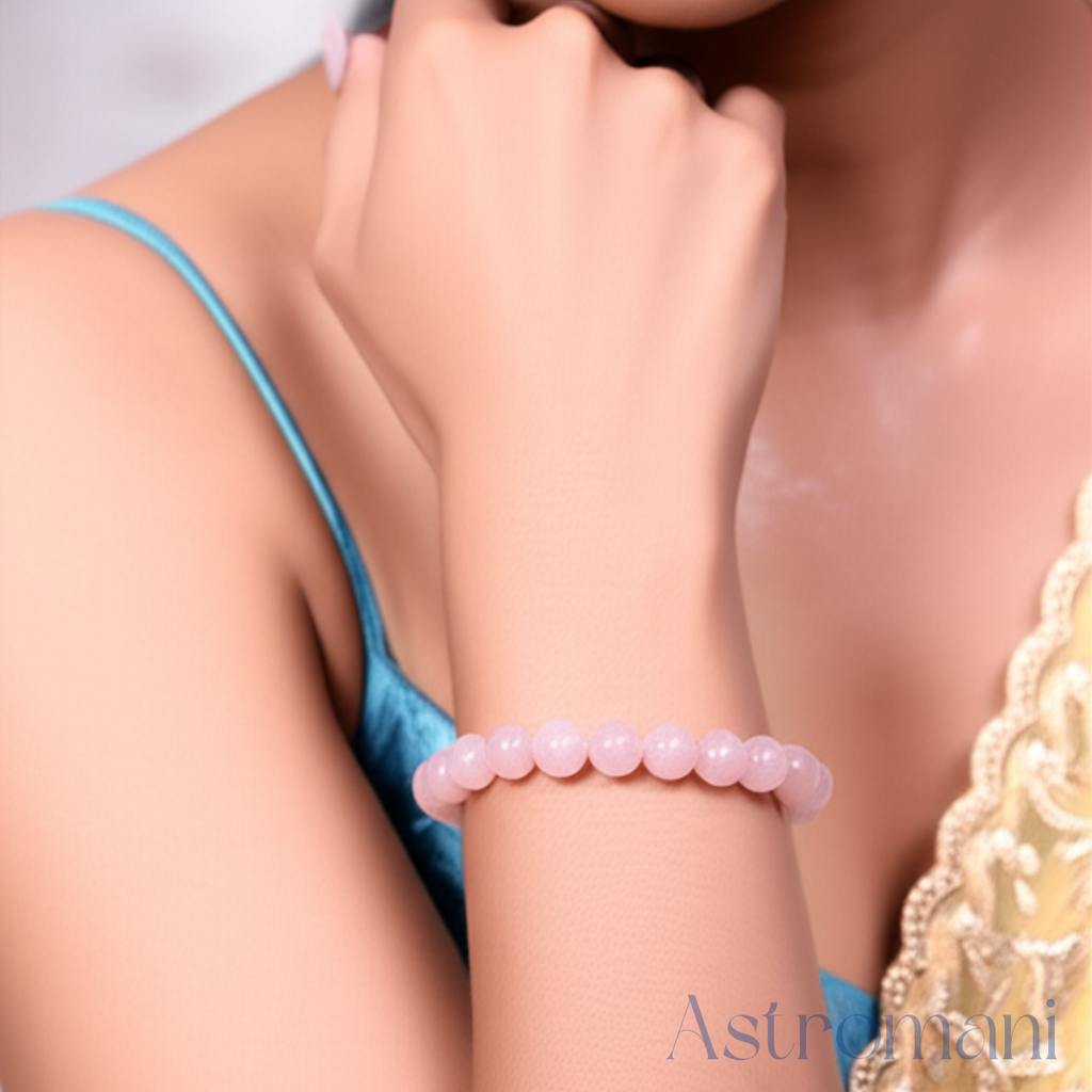 Rose Quartz Bracelet Premium