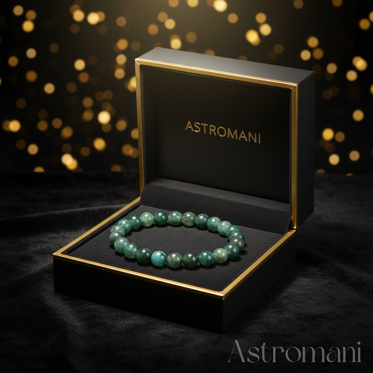 Moss Agate Bracelet Premium
